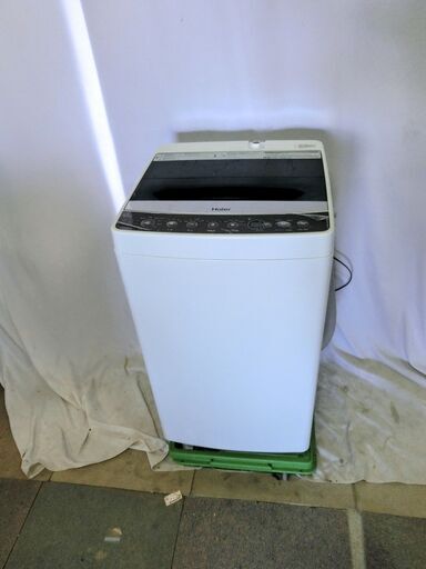 Haier ハイアール 洗濯機 2018年 5.5kg 風乾燥 ステンレス槽 しわケア脱水 高濃度洗浄 ホワイト JW-C55A
