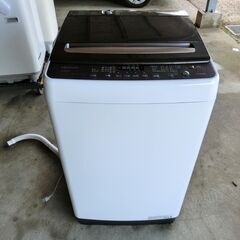 Hisense ハイセンス 2020年製 ガラストップ 全自動洗濯機 8.0kg 風呂水 