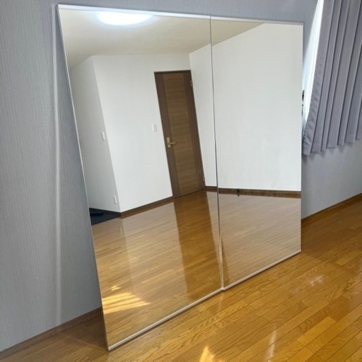 【格安】ヨガ ダンス 姿見 割れない鏡リフェクスミラー 大型 日本製 2枚セット