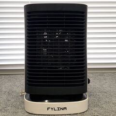 【極美品】FYLINA セラミックファンヒーター 首振り機能付き...