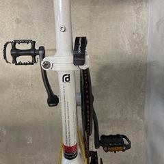 【後輪新品交換】DOPPELGANGER[ドッペルギャンガー]16吋 ミニベロ アルミ/シマノ7speed/ホワイト