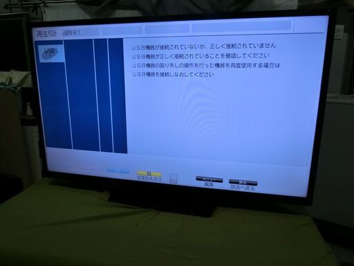 ORION 液晶テレビ 48インチ　DNX48-3BP 2015年製