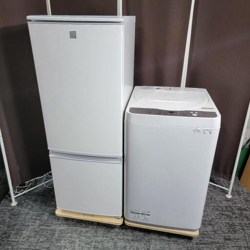 ‍♂️r051215売約済み‼️お届け\u0026設置は全て0円‼️最新2021\u002620年製✨SHARP 大容量ペア✨家電セット