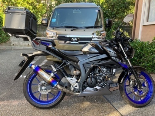 gsx-s125 2021年式　走行6464km  使用期間6ヶ月