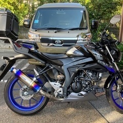 gsx-s125 2021年式　走行6464km  使用期間6ヶ月