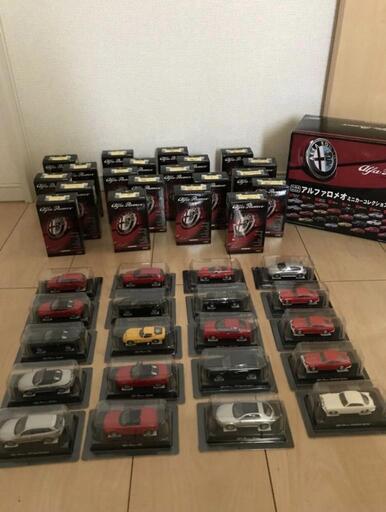 決まりました♪新品、京商 kyosho アルファロメオ アルファロメオミニカーコレクション レア車　 ミニカーコレクション KYOSHO