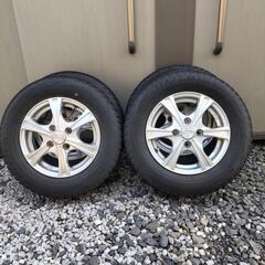 145/80/R13スタッドレスタイヤアルミホイール4本セット