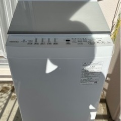 TOSHIBA 洗濯機　ウルトラファインバブル　6kg
