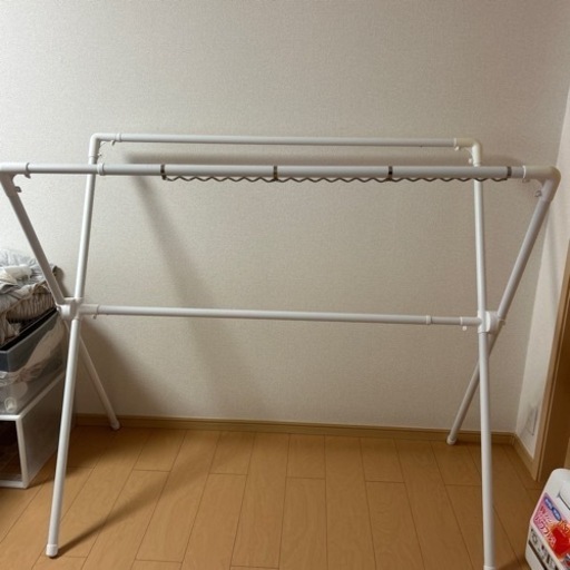 決まりました！室内物干し棒　美品