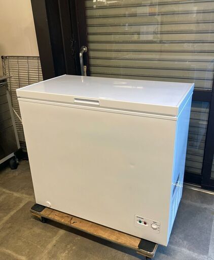 アイリスオーヤマ 2022年製 198L 冷凍ストッカー 上開き式冷凍庫  ICSD-20A-W