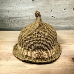 手編みどんぐり帽子