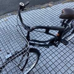 26インチ自転車】マルイシ製❗️変速なし フロントタイヤ チューブ、鍵