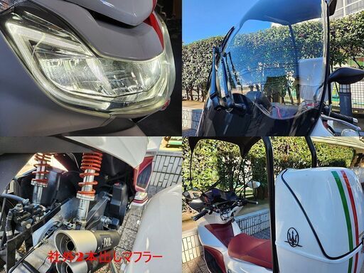 PCX150トライク】ZORRO製ルーフ＆リアBOX 低走行3800km弱 バックギア 2