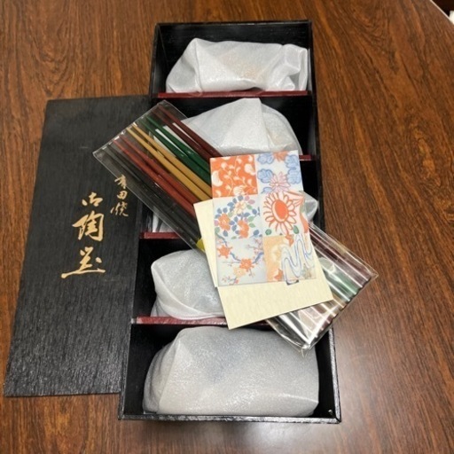 有田焼　器5個セット(箸付き)