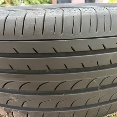 アルファード用タイヤ&ホイール　4本　ラック付き