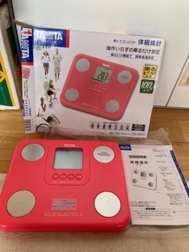 タニタ　体重計　新品未使用　電池新品