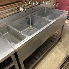 業務用　二層シンク