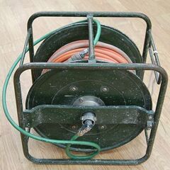 カクイチ ウレタンエアーホース インダス K-flex AU 8mmX12mm 100m リール付き エアーコンプレッサ エアーツール インパクトレンチ 整備 内装 土木 工業 札幌市 清田区 平岡