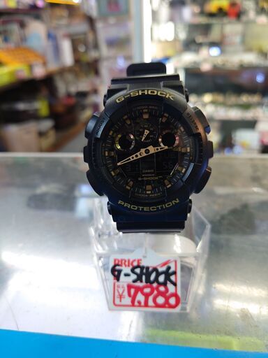 新作モデル ●リサイクルショップだいえい CASIO G-SHOCK GA-100CF 美品 腕時計