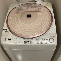 洗濯乾燥機　2012年　シャープ