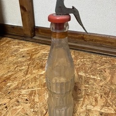 栓抜きキャップ付き空き瓶