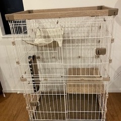おしゃれ⭐︎猫ゲージなど一式⭐︎ほぼ新品
