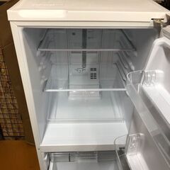 ☆中古￥17,800！Panasonic　パナソニック　138㍑2ドア冷蔵庫　家電　2019年製　NR-B14BW-W型　幅48㎝ｘ奥行59㎝ｘ高さ112㎝　【BJ315】