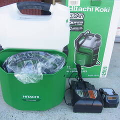 未使用　ハイコーキ　HIKOKI 　コードレス高圧洗浄機 AW1...