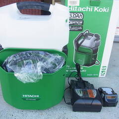 未使用 ハイコーキ HIKOKI コードレス高圧洗浄機 AW18DBL