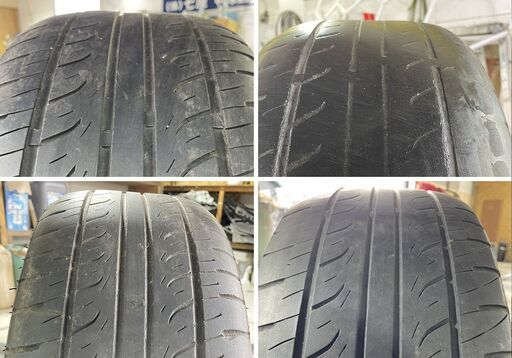在庫全処分セール※【TH-052】ホンダ純正ホイール+ケンダタイヤセット 