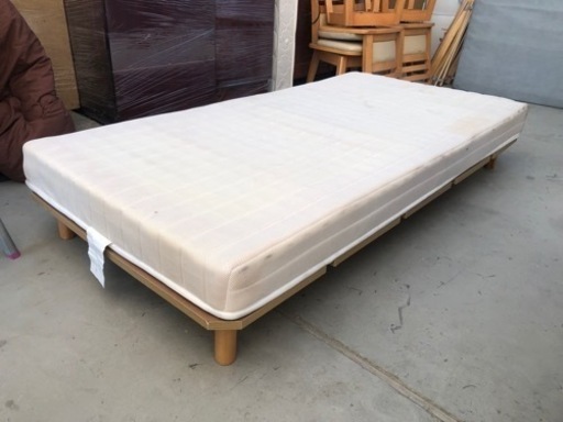 ローベッド シングルサイズ マットレスセット 100cm×195cm