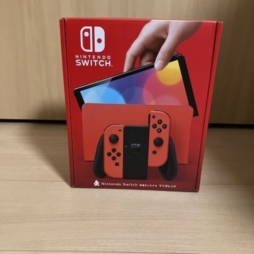 【新品未開封】Nintendo Switch 本体 有機EL マリオレッド