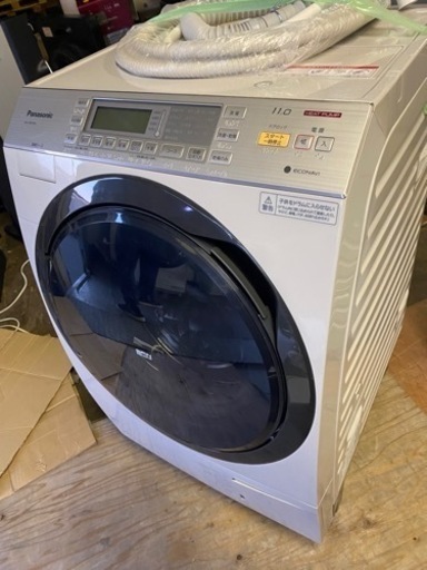 福岡市内配送設置無料　NA-VX8700L-W ドラム式洗濯乾燥機 クリスタルホワイト [洗濯11.0kg /乾燥6.0kg /ヒートポンプ乾燥 /左開き]