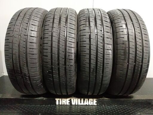 DUNLOP ENASAVE EC204 185/60R15 15インチ 夏タイヤ 4本 22年製 バリ溝 カローラアクシオ ヴィッツ シエンタ  フィット等 (TD129) - タイヤ、ホイール