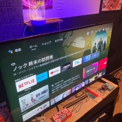 42型チューナレスFHDテレビ
