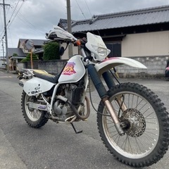 SUZUKI DR250 モトクロス　林道