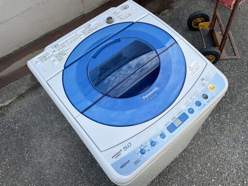 ★動作〇★ 洗濯機 Panasonic NA-FS50H2 5kg 2010年製 幅562x奥行568x高さ1002mm
