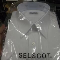 SELSCOT 半袖　 ワイシャツ　えり回り44　新古品　未使用