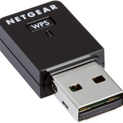 Netgear N300 Wifi USB アダプター - 新品同様