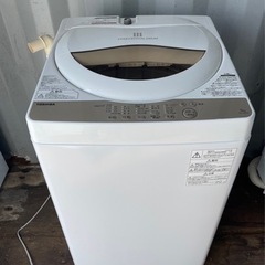 2020年製‼️TOSHIBA‼️洗濯機‼️5㌔‼️AW-5G8(W)