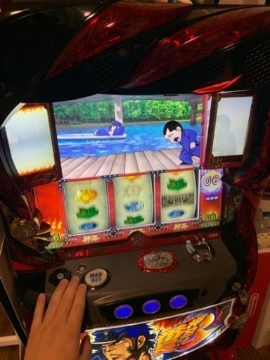 家スロ　押忍番長3 コイン不要機　家庭内コンセントですぐに遊べます。
