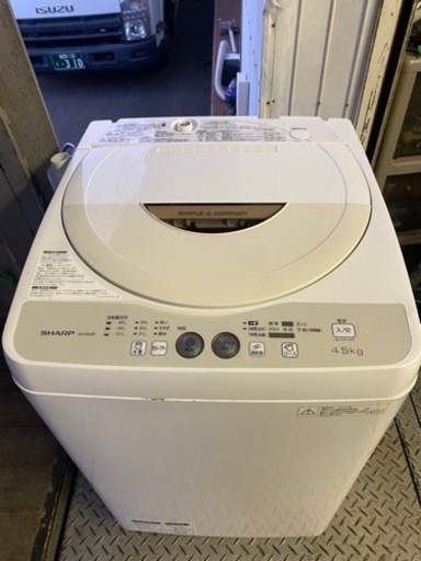 福岡市内配送設置無料シャープ SHARP ES-GE45P-C [全自動洗濯機（4.5kg
