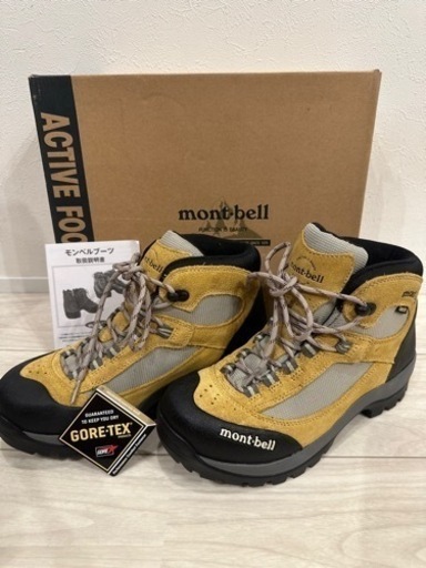 【試着のみ美品】mont-bell GORE-TEX タイオガブーツ