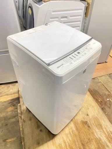 福岡市内配送設置無料　Hisense ハイセンス HW-G45E4KW 4.5kg 洗濯機