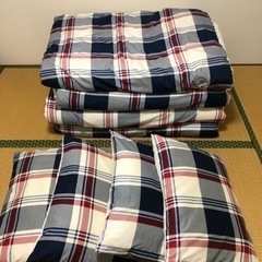 【ネット決済】ニトリ掛け布団、枕4組セット