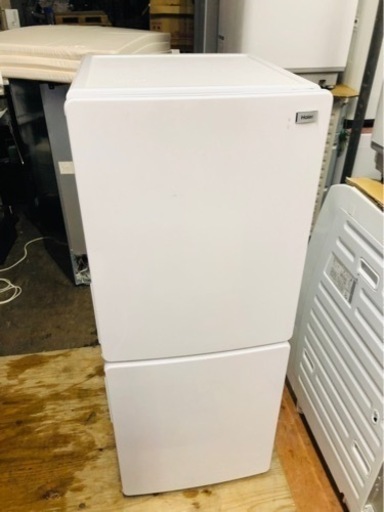 福岡市内配送設置無料　冷蔵庫 Global Series ホワイト JR-NF148B-W [2ドア /右開きタイプ /148L] [冷凍室 54L]