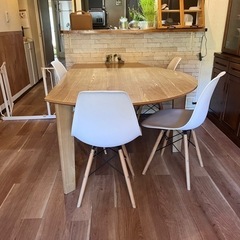 モリタインテリア 変形ダイニングテーブル