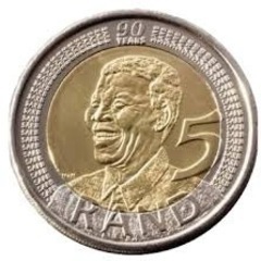 【ネット決済・配送可】海外古錢 南アフリカのマンデラ記念コイン