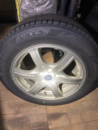 【購入者決定】シエンタ　冬タイヤ4本セット　ブリヂストン　VRX3 175/65R15 ホイール付