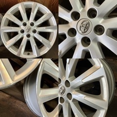 アルミホイール18インチ7.5J 4本／114.3-5H +39／ヴァンガード A4359